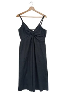 H&M Vestido tipo overol Mujeres Vestido Talla EU 36 negro look casual - Imagen 1 de 5