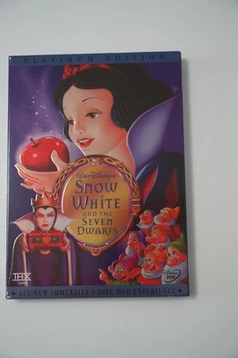Snow White and the Seven Dwarfs DVD-2 Disc Platinum Edition-Disney Animation - Image 1 of 4
