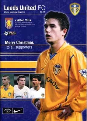 Leeds United v Aston Villa 23/12/00 Premier League - Image 1 of 2