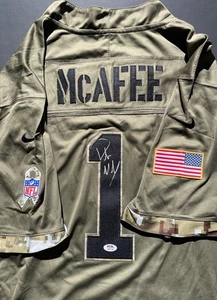 Pat McAfee Signed Autographed Indianapolis Colts Jersey Forthebrand Psa/Dna Coa - Picture 1 of 4