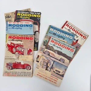 1962 Rodding and Re-Styling Hot Rod Magazine Lot of 6 Custom Car Issues - Picture 1 of 7