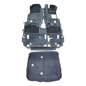 VW TOUAREG MK3 (CR7) 2019 SUV FRONT AND REAR CARPET SOUL BLACK QA5 762863103D - Picture 1 of 9