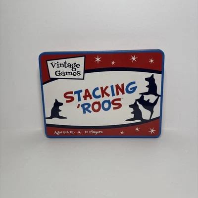 Vintage Games Stacking ‘Roos Wooden Kangaroos Stacking Skill & Action Game - Image 1 of 4