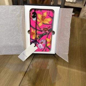 Gucci NIB Authentic IPhone X/Xs case , Pink Flora - Picture 1 of 4
