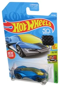 Hot Wheels HW Exotics 10/10 (2017) Blue Exotique Toy Car 241/365 - (Factory Seal - Picture 1 of 1