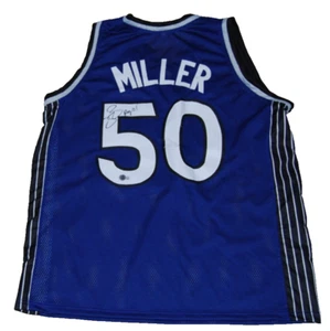 Camiseta de baloncesto firmada por Mike Miller (ORLANDO MAGIC) #50 XL Beckett Bas BQ83870 - Imagen 1 de 3