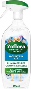 Zoflora Mountain Air Multipurpose Multi-surface Cleaner Disinfectant Spray 800ml - Picture 1 of 6