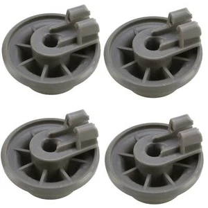4X Dishwasher Lower Bottom Wheels For Bosch 611475 00611475 SMI SMS SBV Series - Picture 1 of 5