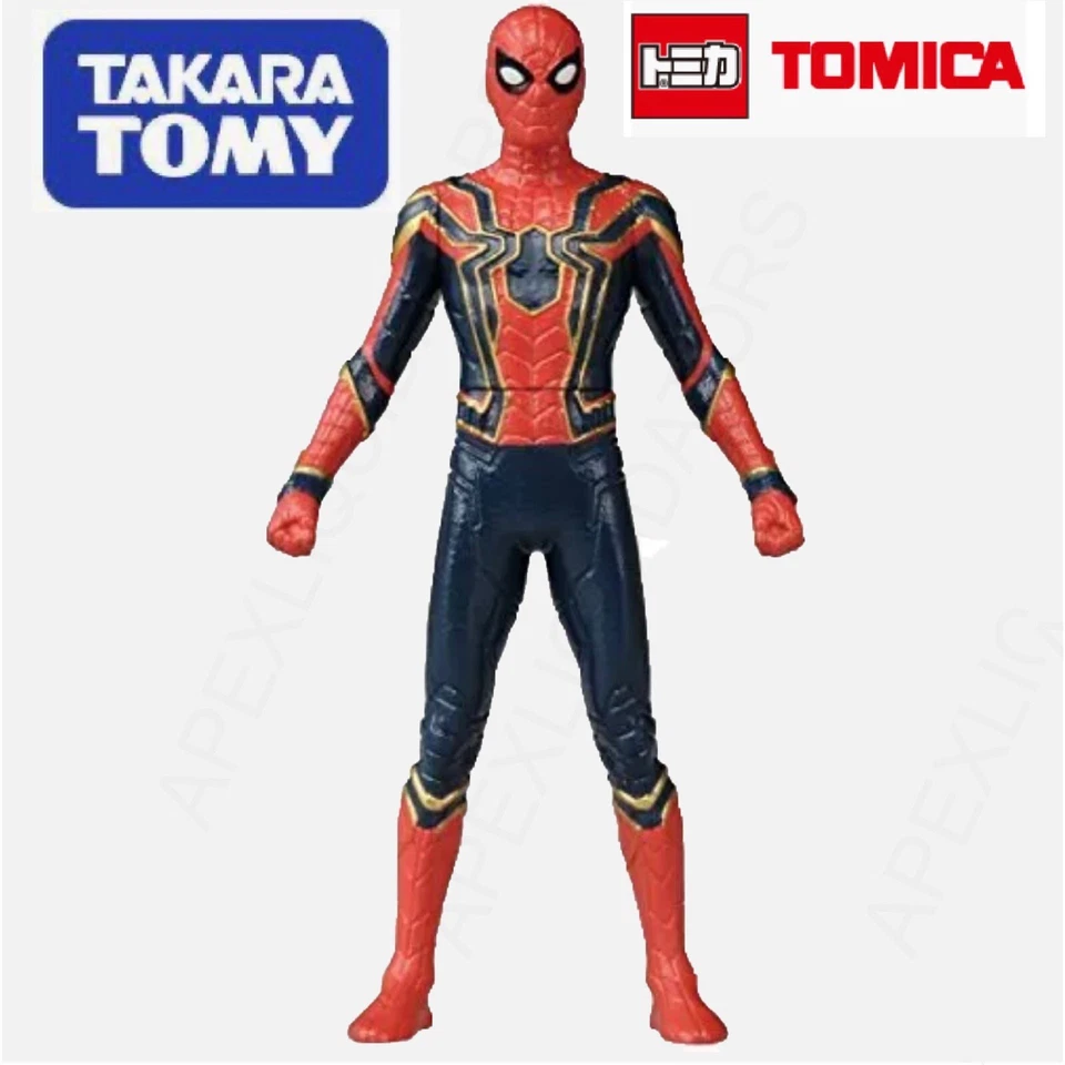 Spiderman Iron Spider Marvel Metacolle Tomy Metal Mini Figura Edición Limitada Foto 1 de 4