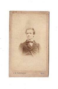J. B. Rottmayer CDV Foto Herrenportrait - Wien 1860er