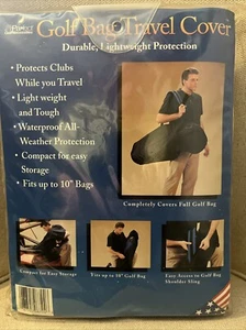 PAR*FECT DENNCO VTG Golf Bag Travel Cover Durable FITS UP TO 10" BAG NEW - Picture 1 of 2