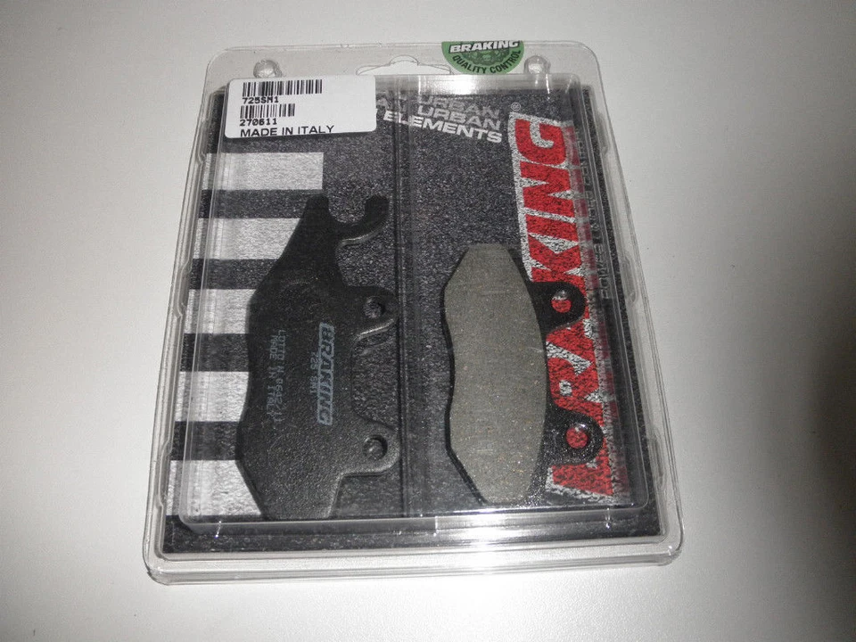 BRAKING REAR BRAKE PADS FOR KAWASAKI 250 NINJA 250 R 08 09 10 11 12 - Image 1 of 1