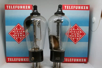 RGN1404 TELEFUNKEN tubo PAR COMBINADO RETIFICADOR MONO-PLACA NOS PRÉ-AMPLIFICADOR ESTÉREO 1930 - Imagem 1 de 4
