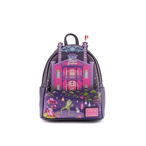 Loungefly Disney Princess and the Frog Tiana's Palace Naveen Mini Backpack - Imagen 1 de 6