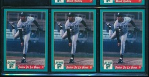lot (3) 1994 Portland Sea Dogs Javier De La Hoya Player Baseball (BL44) SWSW6