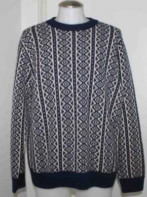 J CREW 100% LAMBSWOOL PULLOVER SKI SWEATER MEN SZ XXL NEW TAGS - Image 1 of 4