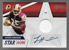 2011 Absolute Star Gazing #10 Leonard Hankerson Prime Patch Autograph #16/25