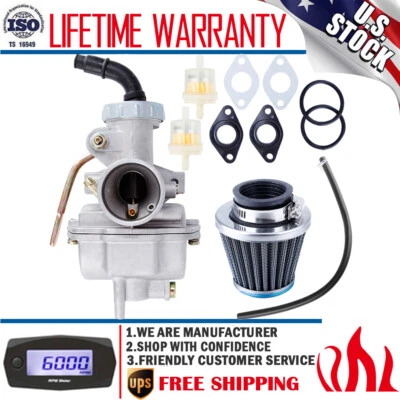 Carburetor For 50cc 70cc 90 110 125cc Chinese ATV Quad Go Cart SUNL TAOTAO PZ20 — 第 1/4 张图片