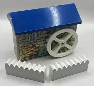 Thomas & Friends Wooden Railway Train GRISTMILL w/WATERWHEEL  1994 Complete GUC - Foto 1 di 7