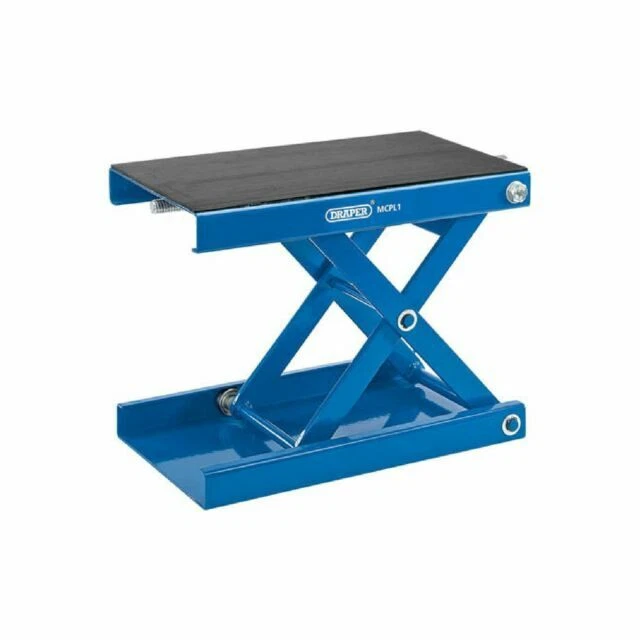 Draper Tools MCPL1 Motorcycle Scissor Stand with Pad - 450kg (04991)
