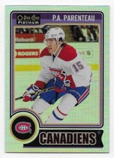 14/15 O-PEE-CHEE PLATINUM RAINBOW PARALLEL Hockey (#1-100) U-Pick From List