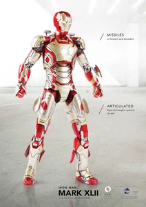 Comicave 1/12 Superalloy CS Iron Man MK42 Action Figure New in Stock - Picture 1 of 12