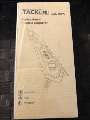 Tacklife EGD15AC Engraver 7200 Stroke Per Minute with Soft Rubber Handle - Image 1 of 3