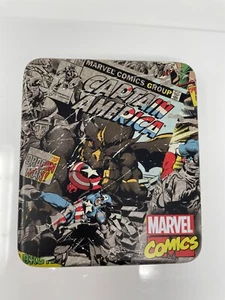 Marvel Captain America Trifold Wallet with Collectors Tin - Picture 1 of 6