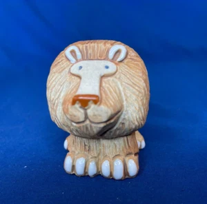 Vintage Seymour Mann Lion Figurine Japan Brown Polyresin Cast 1970's Jungle - Picture 1 of 12