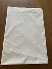 Quality Vintage HARRODS Single White Pure Cotton  Flat Sheet 66" x  98" (B)