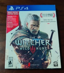 Witcher 3: Wild Hunt (PlayStation 4, 2015) New Factory Sealed - Imagen 1 de 8