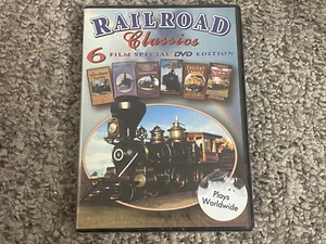 Railroad Classics: 6 Film Special DVD Edition (DVD, 2004) Brand New - Picture 1 of 2