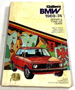 Guía de reparación y puesta a punto BMW 1969-74 de Chilton 5980 - Imagen 1 de 3