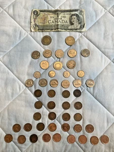 Assortment of Canadian currency (1963 - 2001) - Picture 1 of 5
