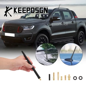 Para Ford Ranger 7"" Mástil Corto Coche Antena Capó M5 M6 Adaptador Radio AM/FM - Imagen 1 de 12
