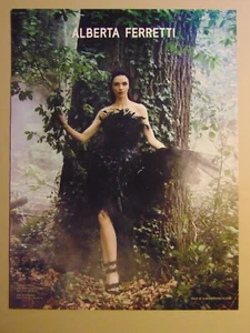 2014 ALBERTA FERRETTI Moda nel bosco pubblicità stampa artistica vintage - Foto 1 di 1
