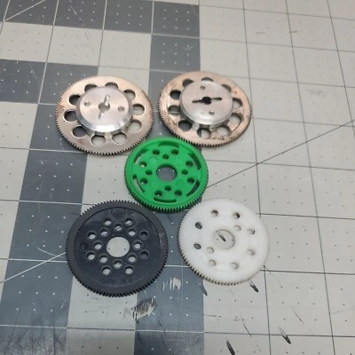 Misc. Pan Car Parts Lot 1/10 1/12 Spur Gears  Used Sold as lot - Image 1 of 4