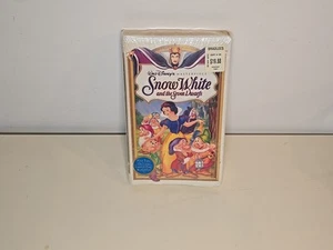 Schneewittchen und die sieben Zwerge Bestand #1524 NTSC VHS Bradlees Aufkleber neu versiegelt - Bild 1 von 7