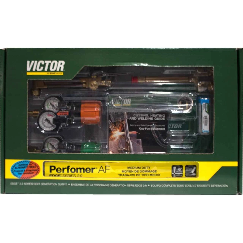 Victor 0384-2127 Performer 540/510lp Edge 2.0 Propane Cutting Torch Outfit