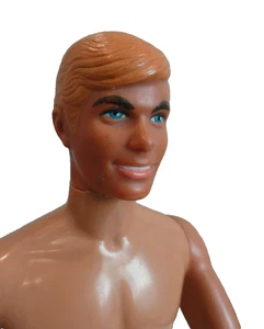 Vintage 1968 Sun Tan Ken Doll - Molded hair Click bendable knees Hong Kong - Picture 1 of 7
