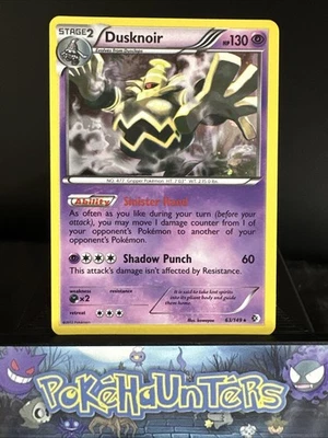 Pokemon card Dusknoir 63/149 Boundaries Crossed  Holo Rare L/P - Image 1 of 4