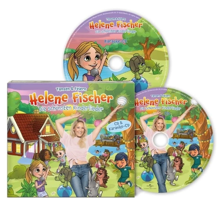 HELENE FISCHER  Die schönsten Kinderlieder, Tanzen & Feiern (Deluxe)  2 CD  NEU - Bild 1 von 1