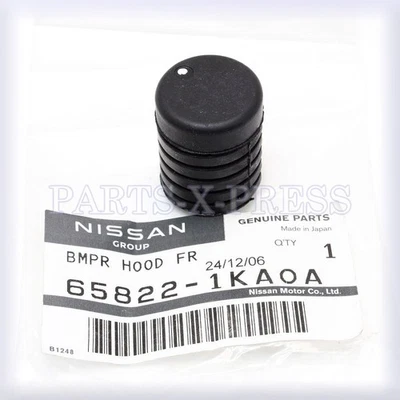 NUEVO GENUINO OEM NISSAN JUKE 2011-2017 CAPÓ GOMA PARACHOQUES TOPE COJÍN 658221KA0A Foto 1 de 4