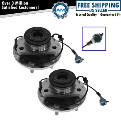 Front Wheel Hub & Bearing Pair Set For Nissan Armada Titan - Image 1 of 4