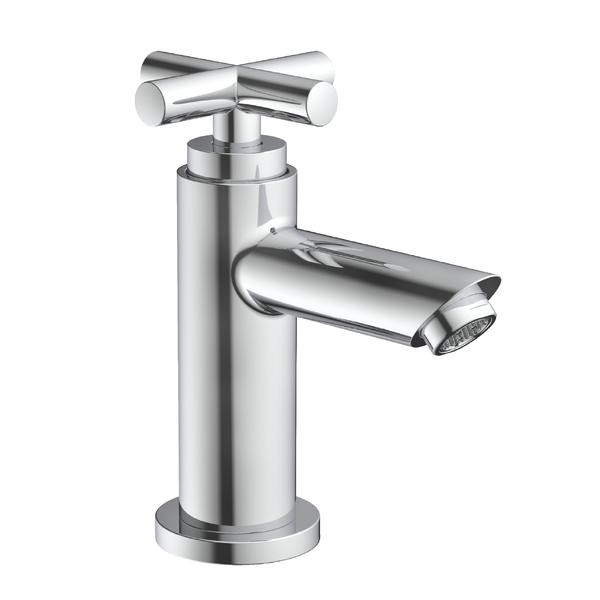 Wasserhahngriff Kreuzarm | Zinklegierung Chrom | 66mm Für Badewanne & Waschbecken