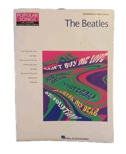 The Beatles Popular Songs Piano Solos Hal Leonard Student Piano Library Series - Picture 1 of 6