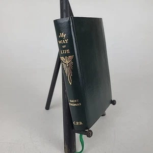 My Way of Life Pocket Edition St Thomas Vintage 1952 Hardcover The Summa  - Imagen 1 de 10