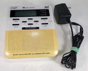 VINTAGE MIDLAND WR-100 NOAA WEATHER ALARM - A TORNADO SEASON NECESSITY - WORKS ! - Picture 1 of 7
