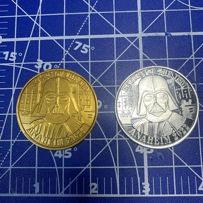 Star Wars Celebration Anaheim 2022 Return Of Jedi Darth  Vader Collector's Coins - Image 1 of 3