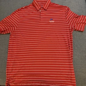 LevelWear Tailored Fit Polo Shirt Men’s XL Bay Harbor Golf Club Red - Picture 1 of 3